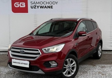 Ford Kuga II SUV Facelifting 1.5 EcoBoost 150KM 2018 Ford Kuga OFERTA NOWOROCZNA 1.5 EcoBoost 150KM Titanium Salon PL ASO 1.5, zdjęcie 2
