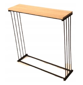 Konsola un24 dąb lancelot mat 80x80x22cm
