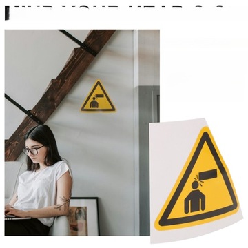 ZNAKI OSTRZEGAWCZE PROSZĄ O ZAZNACZENIE APLIKACJI NISKIEJ PRZESTRZENI