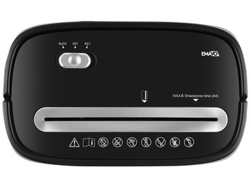 МОЩНЫЙ OFFICE P4 АВТОМАТИЧЕСКИЙ УНИЧТОЖИТЕЛЬ ДОКУМЕНТОВ И КАРТОЧНЫХ БУМАГ GDPR