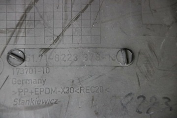 BMW E65 E66 E67 PODBĚH PRAVÝ ZADNÍ 8223378