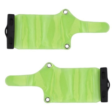 Водонепроницаемый чехол для рации 2 шт., зеленый