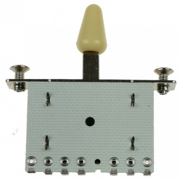 Kera Audio 5P/SQ/ST/Kremowy - Przełącznik 5-poz.