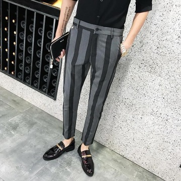 Light Weight Summer Slim Fit Dress Pants Trousers