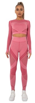 DAMSKI 2-CZĘŚCIOWY DRES FITNESS TRENINGOWY M