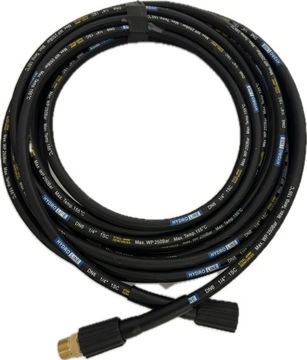 WĄŻ PRZEDŁUŻENIOWY 10M DO MYJEK CIŚNIENIOWYCH RIWALL GUMOWY