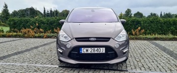 Ford S-Max I Van Facelifting 2.0 EcoBoost 203KM 2012 Ford S-Max 7-osST-lineNaviPanorama163 tys wpisuje na fakturzeOrg.lakier1wl., zdjęcie 1