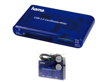 Hama Czytnik kart All in One 35 W 1 USB 2.0