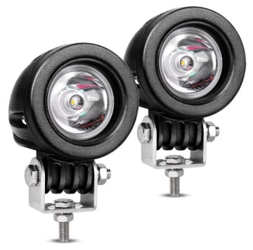МОТОЦИКЛ ЛАМПА КВАДРОЦИКЛ ФАРА ГАЛОГЕННАЯ ПРОЖЕКТОР РАБОЧИЙ LED CREE 10W