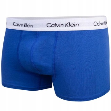 Bokserki męskie CALVIN KLEIN majtki 3 pary czarne/granatowe/niebieskie r.L