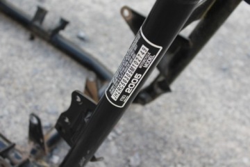VT 750 RC50 SHADOW 2005 РАМА + КОМПЛЕКТ РЕГИСТРАЦИОННЫХ ДОКУМЕНТОВ
