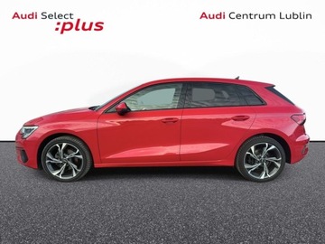 Audi A3 8Y Sportback 2.0 35 TDI 150KM 2022 Audi A3 Sportback Wirtualny kokpit ,Kamera cofania ,Ambiente 2.0 Diesel, zdjęcie 7
