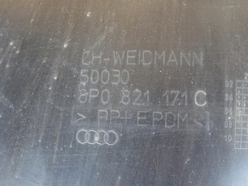 AUDI A3 8P 03-08 PODBĚH LEVÉ PŘEDNÍ 8P0821171C