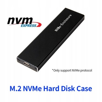 Корпус твердотельного накопителя M.2 NVMe Промежуточный корпус твердотельного накопителя NVME Type-C