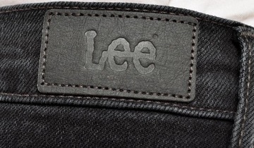 LEE spodnie HIGH jeans NEW STRAIGHT _ W26 L31