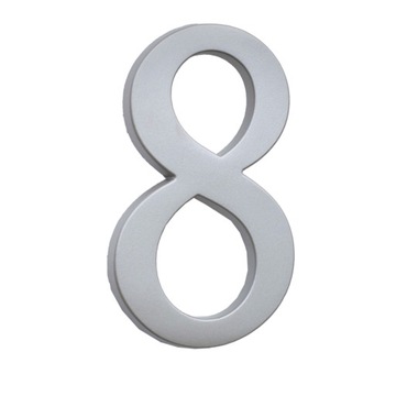 NUMER NA DOM NUMER DOMU ALUMINIUM CYFRY 19CM