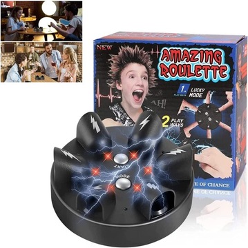 Игрушка Lucky Finger с электрошоком, рулетка, новая игра