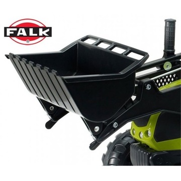 Трактор Falk Claas с прицепом и педальным ковшом для дома, сада и двора