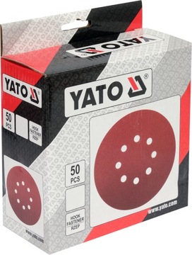 Диски наждачные с отверстиями на липучке 150мм P150 50шт.
