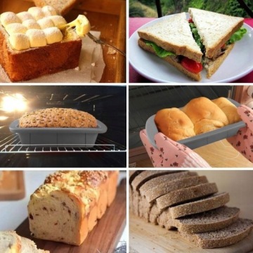 СИЛИКОНОВАЯ ФОРМА ДЛЯ ВЫПЕЧКИ ХЛЕБА ЗАГРУЗКА-ПЕКАРЬ