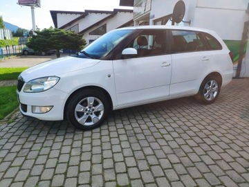 Skoda Fabia II Kombi Facelifting 1.6 TDI CR DPF 90KM 2013 Škoda Fabia Skoda Fabia Bezwypadkowy + krajowy +, zdjęcie 12