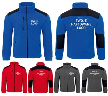 POLOR z haftem prezent z LOGO HAFT PRZÓD TYŁ x5