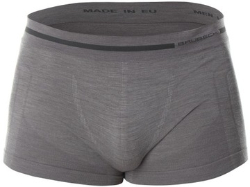 WYGODNE WEŁNIANE BOKSERKI BRUBECK COMFORT WOOL | M