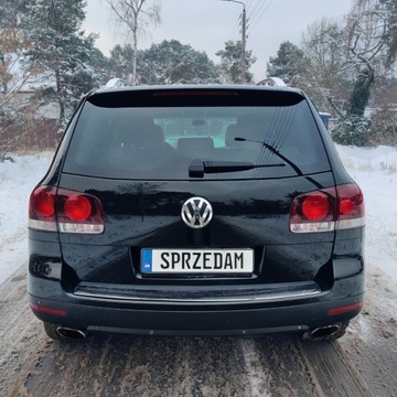 Volkswagen Touareg I 3.0 TDI 225KM 2007 Volkswagen Touareg Volkswagen Touareg 3.0TDI V6 4x4 Jasne Skory Super Kond, zdjęcie 4