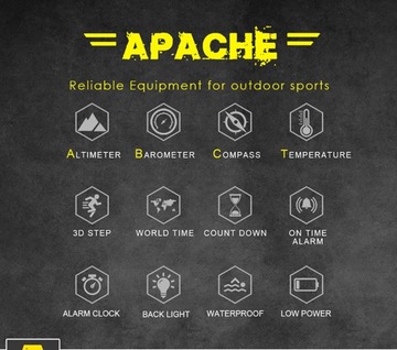 NORTH EDGE Apache мужские часы