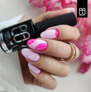 PALU UV/LED HYBRID LOLISH ROMA RO04 11G СВЕТЛО-РОЗОВЫЙ ПОЛУПРОЗРАЧНЫЙ