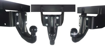 Кованый шар фаркопа с фланцем и 4 ВИНТАМИ E11