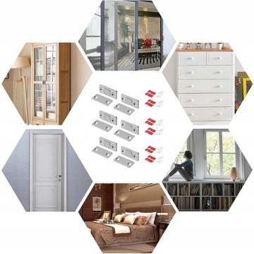 Магнитный замок для шкафа, мебельный магнит * 6