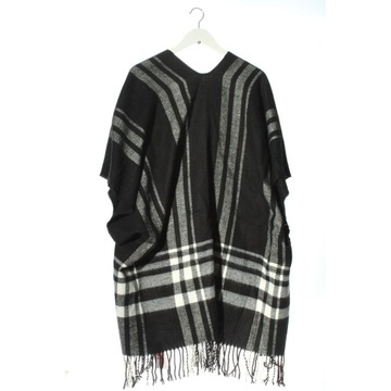 H&M Ponczo czarny Poncho