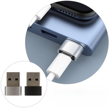 ŁADOWARKA LEKKA ADAPTER PLECAKOWY TYP C DO USB 2.0 ADAPTER USB