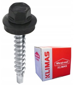 WKRĘTY FARMERSKIE 4,8x35mm RAL 7016 FARMERY 250szt