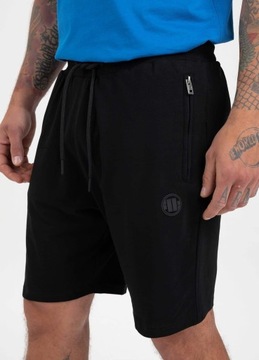 SHORTS SMALL LOGO F. TERRY 220 G. BLACK L