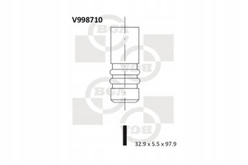 BGA V998710 VENTIL NASÁVÁCÍ