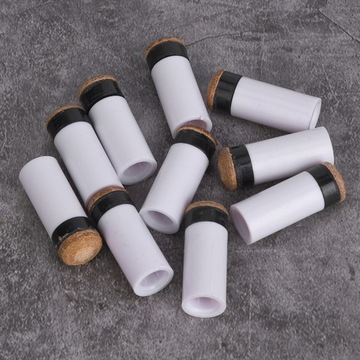 10 шт., кий для снукера, части кия, наконечники для кия