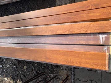 профиль 80Х20 квасцы под золотистый дуб, 1,50 м в наличии немедленно