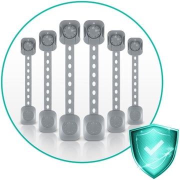 ZABEZPIECZENIE BLOKADA SZAFEK SZUFLAD DRZWI MEBLI PRZED DZIEĆMI 6szt