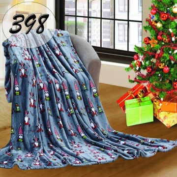 ТОЛСТОЕ ОДЕЯЛО С ВЫШИВКОЙ С ЕЛОЧКОЙ ДЛЯ КРОВАТИ, РУКАВ МАТРАЦА 200х220 ЦВЕТА