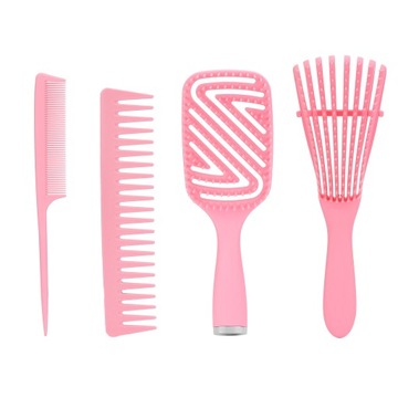 5шт распутывающая щетка для массажа кожи