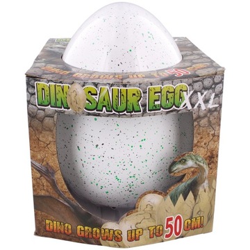 ВЫРАЩИВАЮЩЕЕ ЯЙЦО XXL ВОЛШЕБНЫЙ ДИНОЗАВР СУПЕР НОВЫЙ 50 СМ
