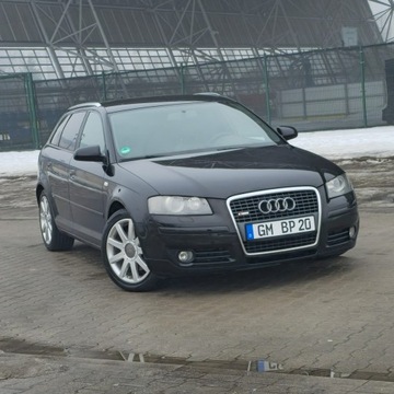 Audi A3 8P Hatchback 3d 2.0 TDI PD 170KM 2006 Audi A3 Sportback 2.0 TDI DPF S line Sportpaket, zdjęcie 5