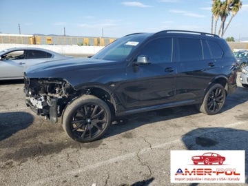 BMW X7 SUV Facelifting 3.0 40i 381KM 2023 BMW X7 2023r., Xdrive40i, 3L, od ubezpieczalni 3.0 Benzyna 380KM