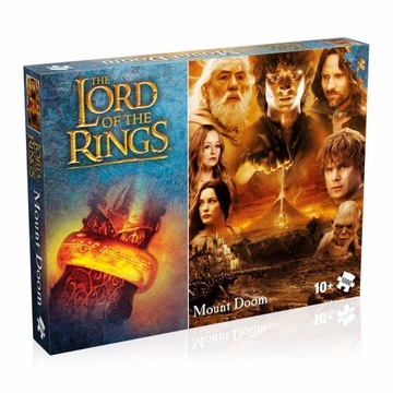 Puzzle Lord of the Rings - Władca Pierścieni - MOUNT DOOM 1000 elementów