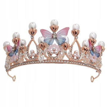 Tiara korony dla małych dziewczynek