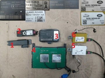 WZMACNIACZ ODBIORNIK ANTENA RANGE ROVER EVOQUE 3D