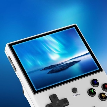Игровая консоль ANBERNIC RG35XX Plus 64 ГБ, 5000 игр — прозрачный черный