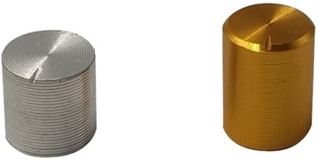 Pokrętło gałka REGULACJA aluminium Fi10